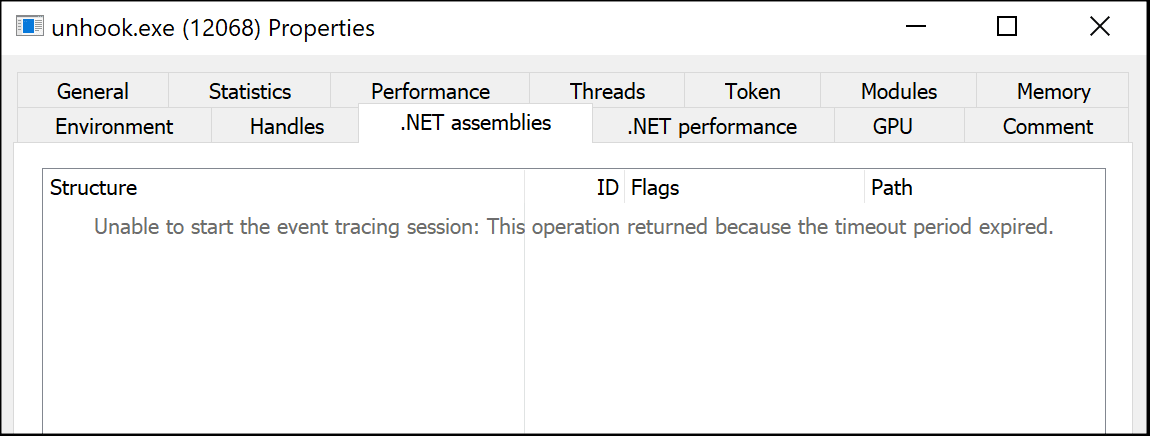 Hiding Your .NET – ETW